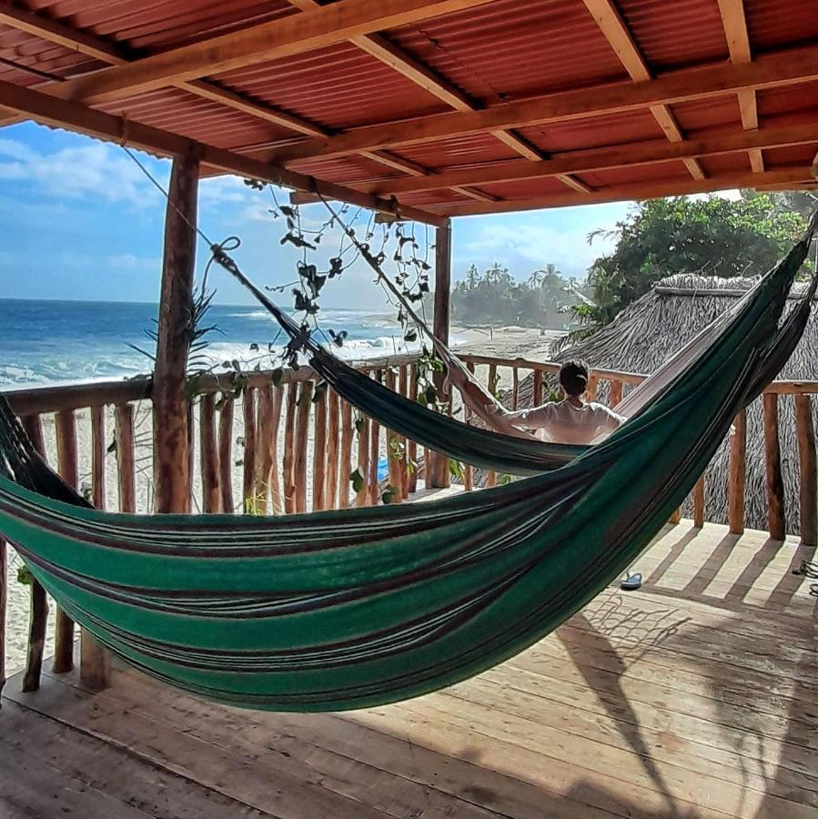The Mompe Beach Hostal La Poza Bagian luar foto