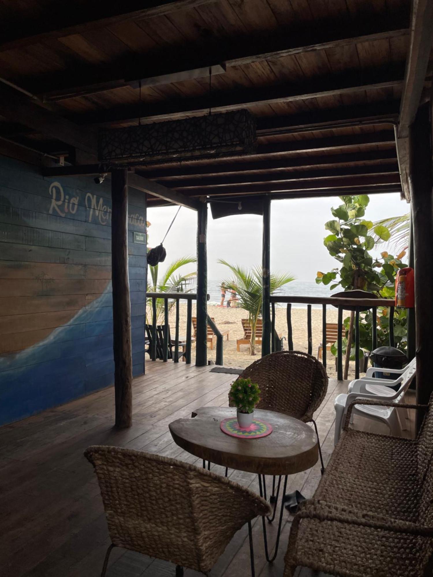 The Mompe Beach Hostal La Poza Bagian luar foto